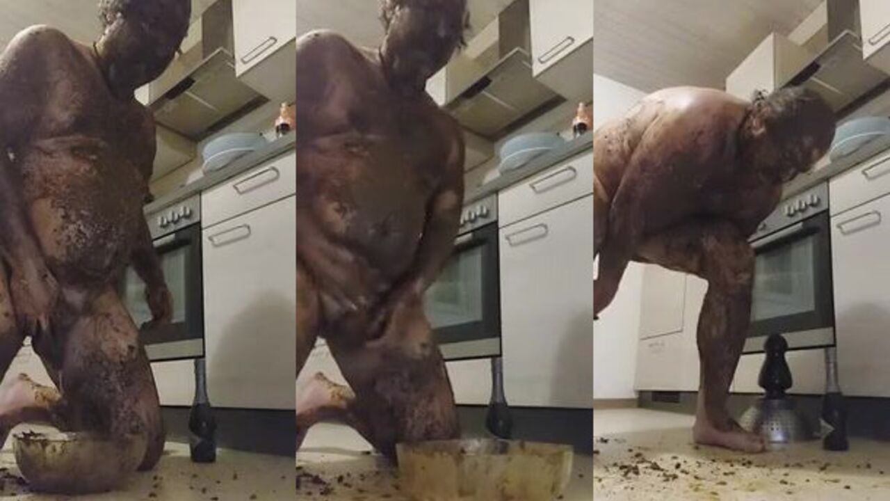 Skype with my master - A wild and dirty scat session!