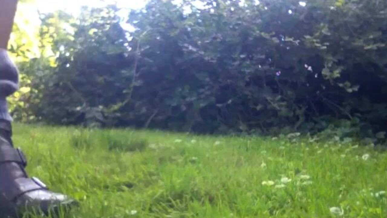 Get your ass drilled hard in this wild outdoor scat video with a dirty slutty slave