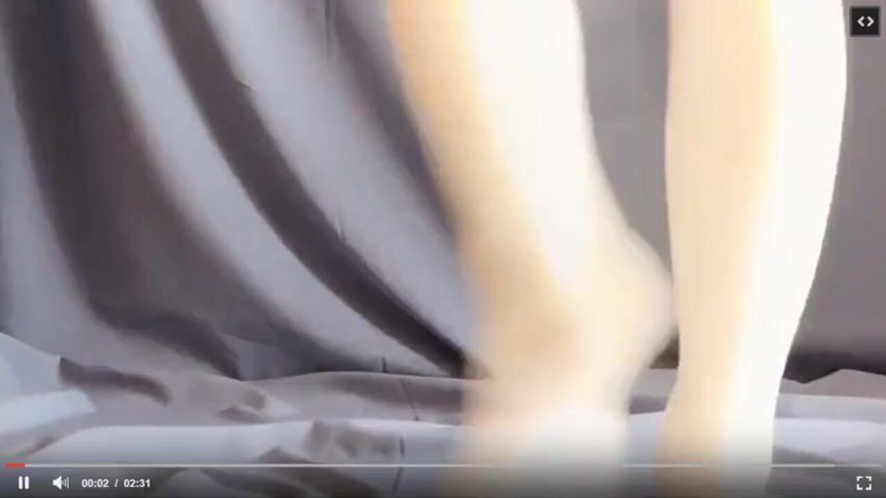 Young Russian girl gets a messy surprise in her pooped-out pussy