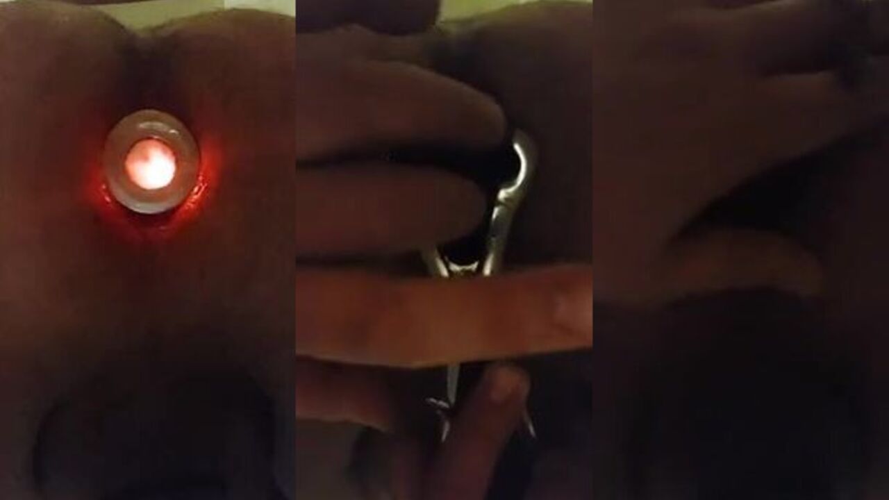 Get ready to stroke your cock with speculum and get a hot load of your own