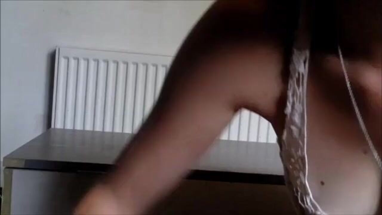 Watch this slutty girl get her pussy and ass pounded hard with a messy load