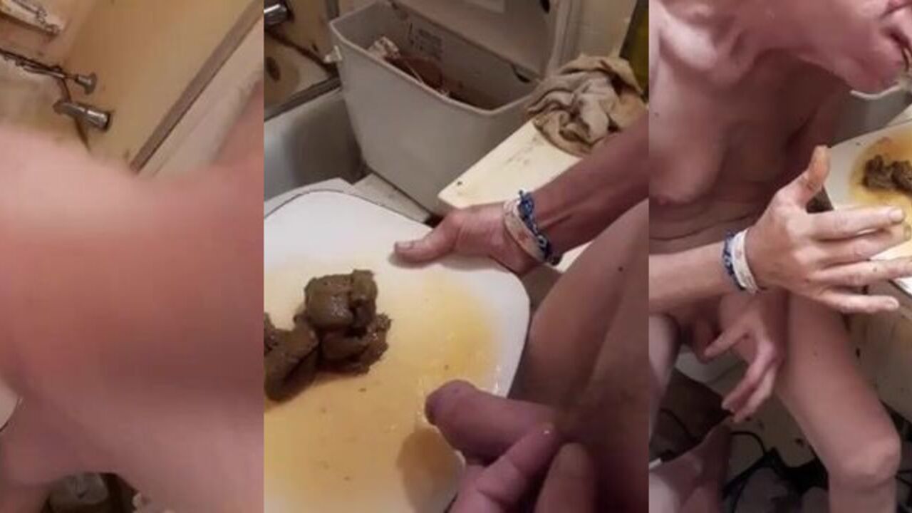 Get a view of the scat of a wild, horny dude in action