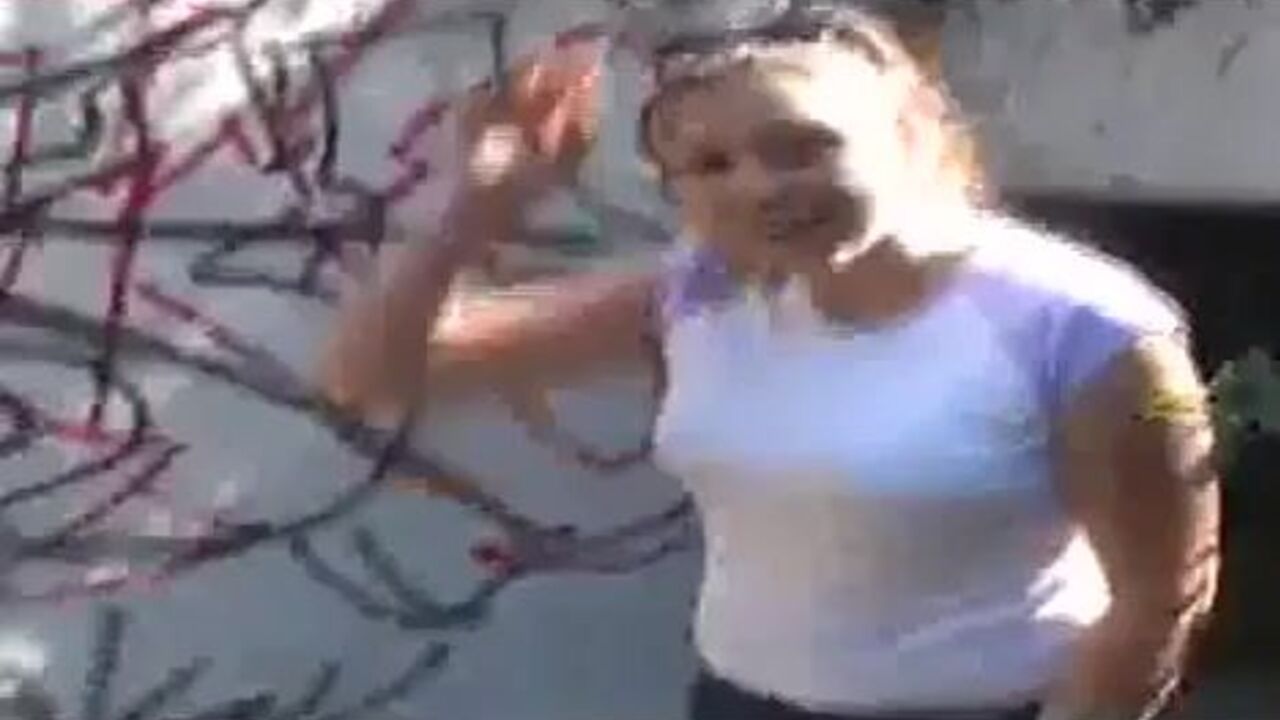 College slut gets kinky with outdoor piss and golden shower