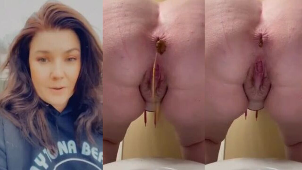 Crystal Shits, the filthy slut, gets her scat wet and wild in this intense scat video