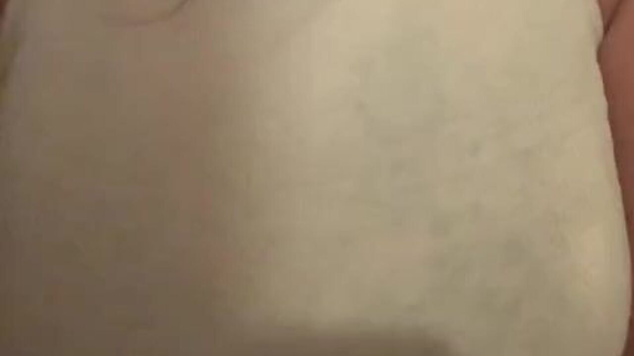 Watch this saggy tit scat slut get sprayed with piss while she masturbates and eats her own panties