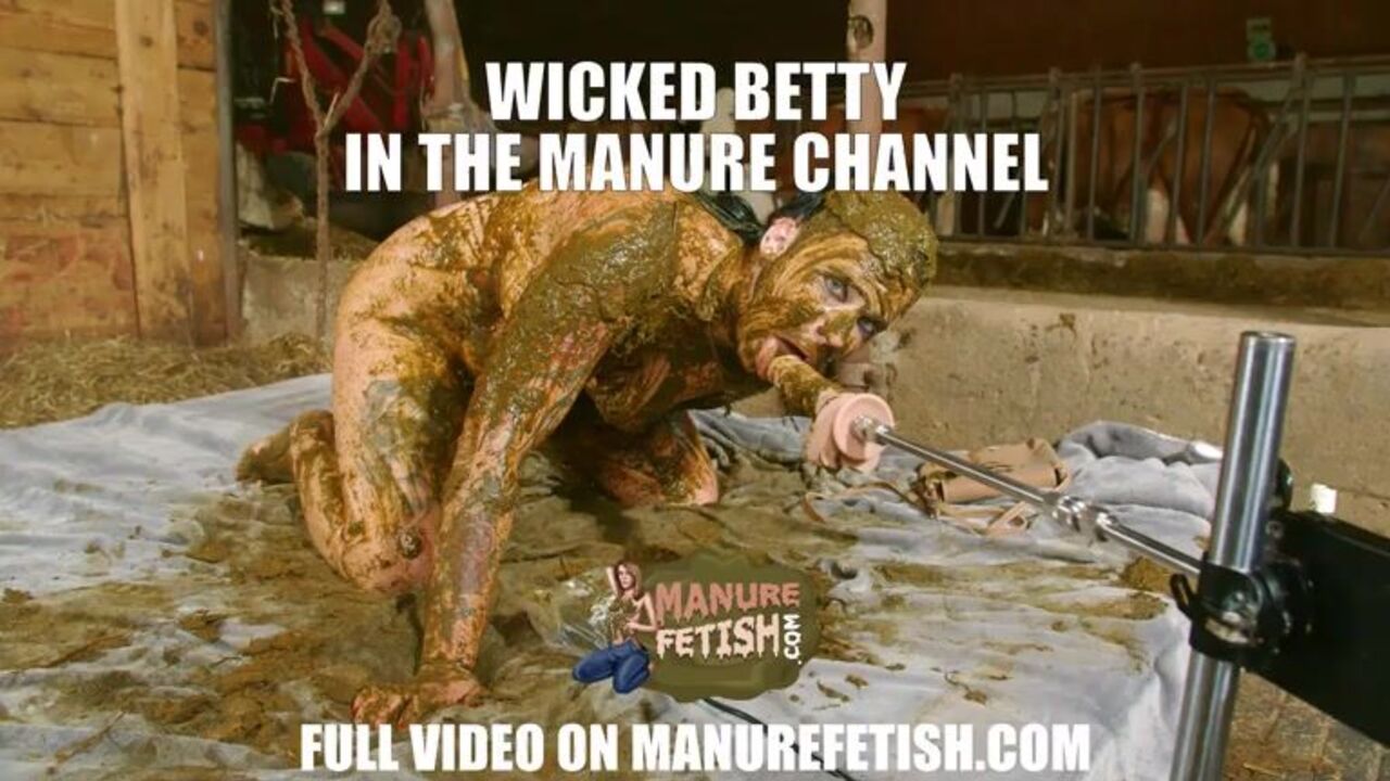 Betty's dirty little secret: Scatting in the manure channel - trailer