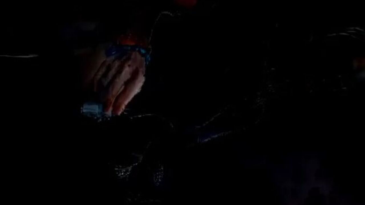 Naughty Enema relieves her watersports partner's watersports need