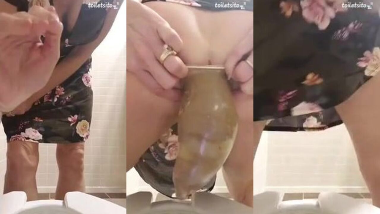 Naughty scat porn videos of women getting their butts pumped full of warm pee