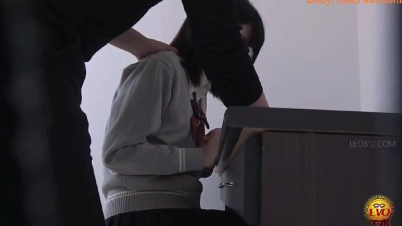 Schoolgirl gets off on scatting and fucks herself silly in the bathroom