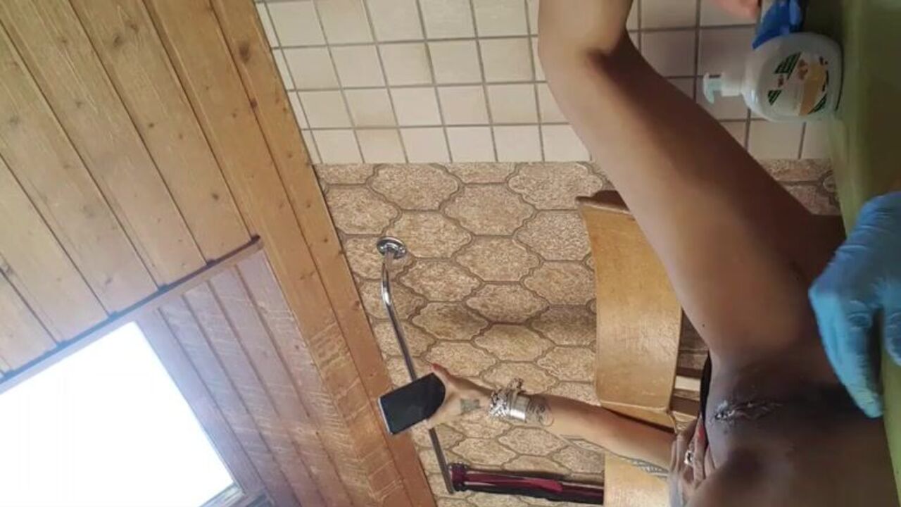 Get a close-up of this scat-loving slut getting off with some pooped-out fun