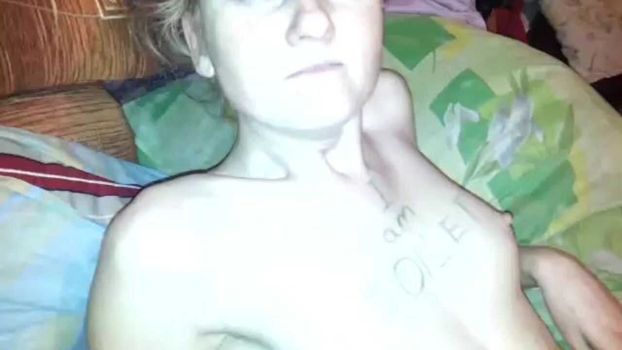 Watch this kinky toilet slave getting her pussy and ass reamed in this poop porn video