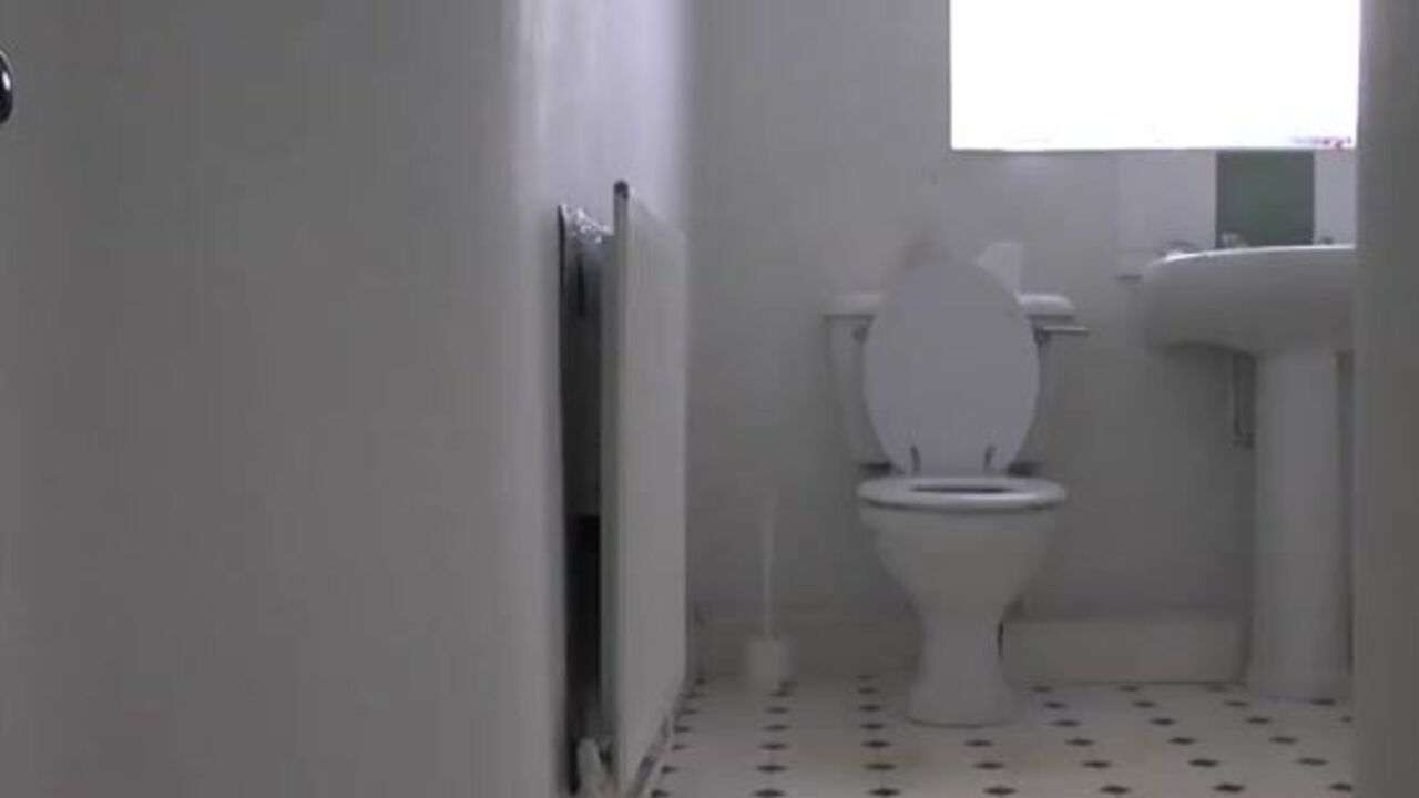 Watch how this filthy slut gets off on scat play and toilet pee