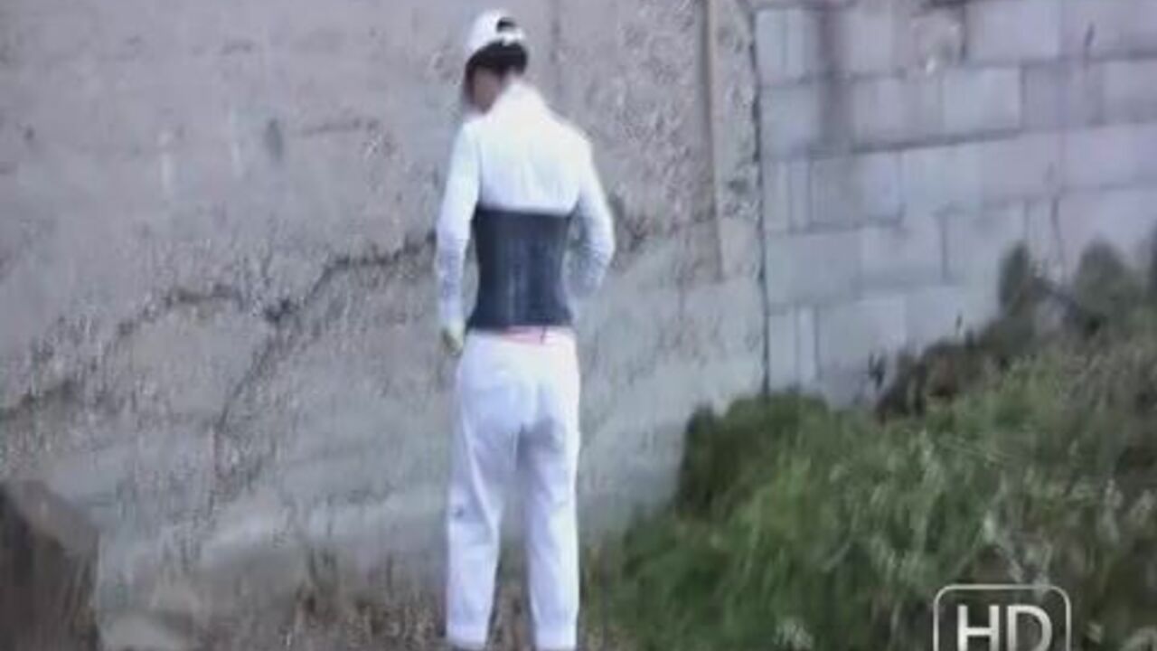 Nice brunette gets her small hole pooped out in scat porn video