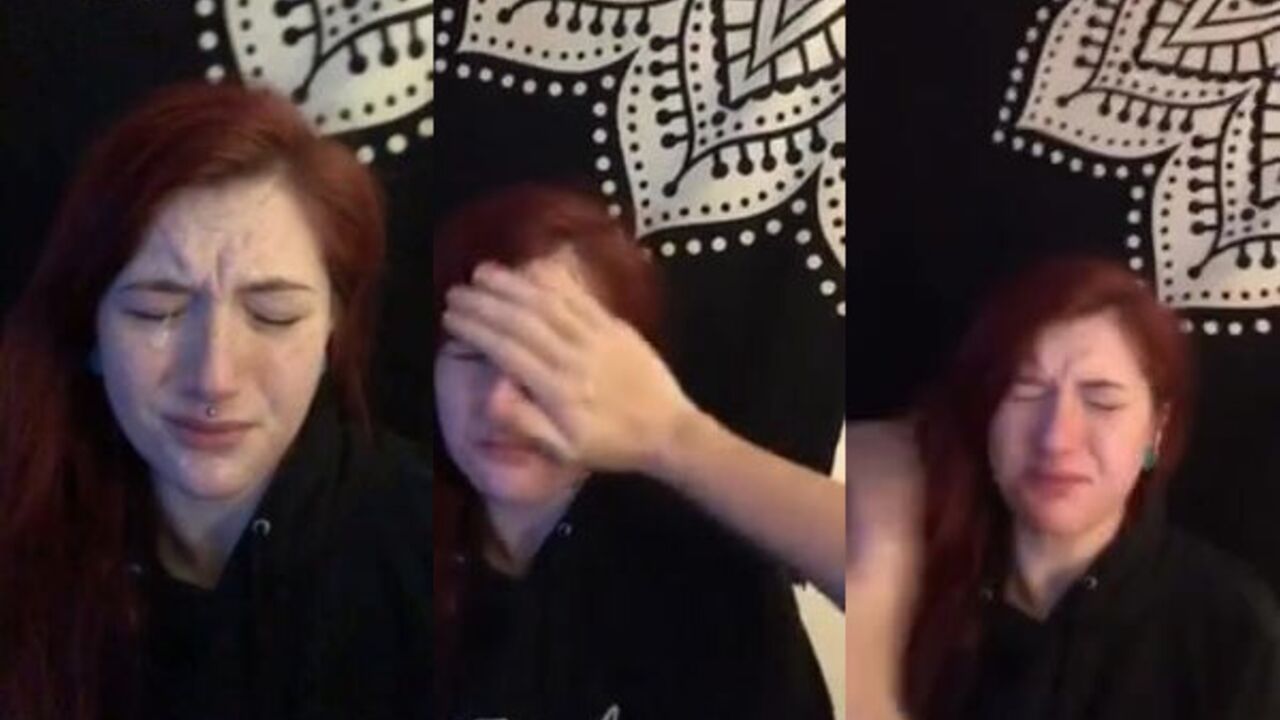 Watch this stupid ginger bitch get scat porn and spit on in rough homemade sex tape