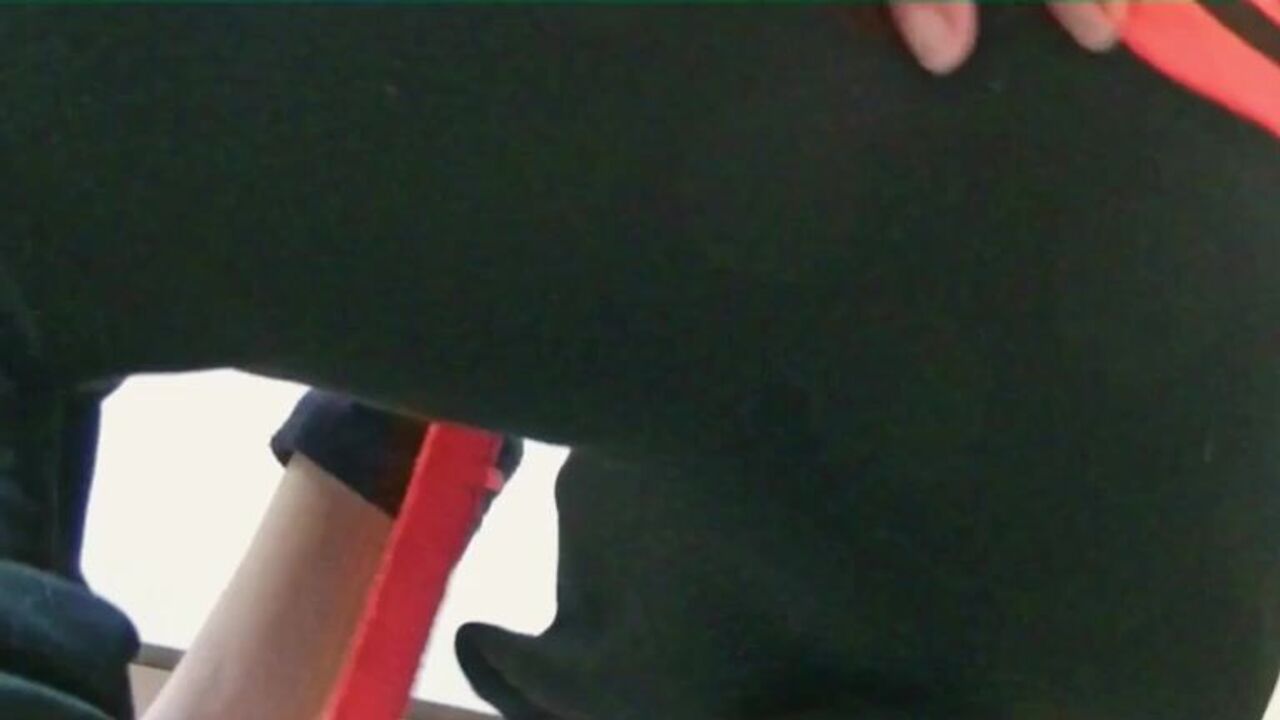 Watch this kinky scat porn video as a slave gets her back scuffed in front of the camera