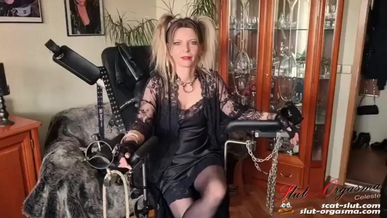 Watch this filthy MILF take a scat pounding like a champ, and get a hot load of her own