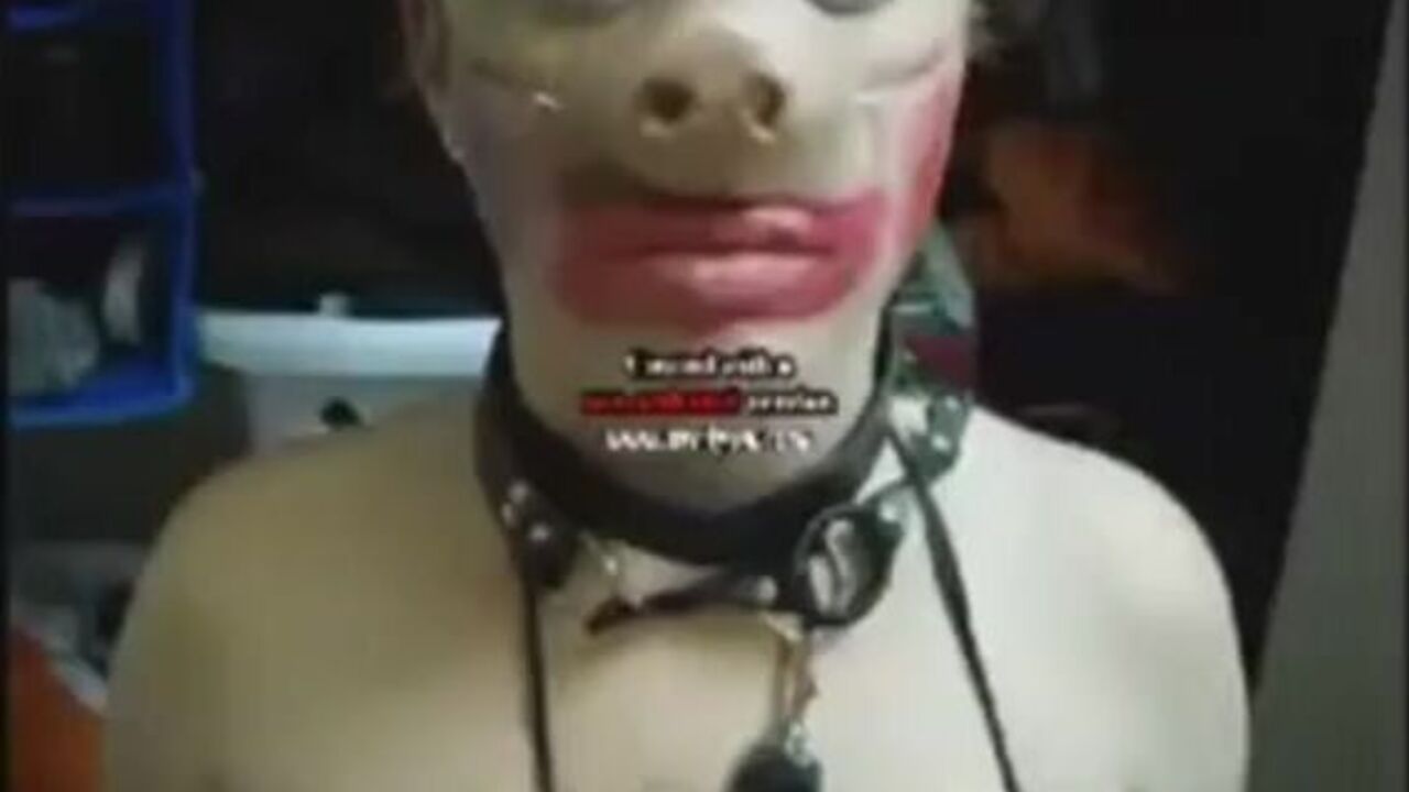 Slutty slaves take turns pissing & scatting in a filthy pig-filled life