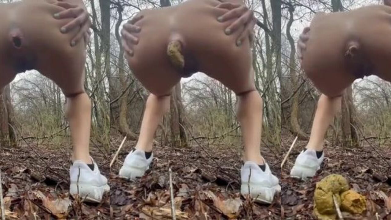 Watch this filthy scat slave get humiliated in the snow