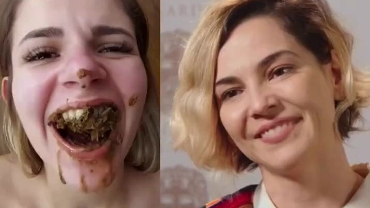 Veronica's scat morning: A kinky morning with a lot of pooped out goodness