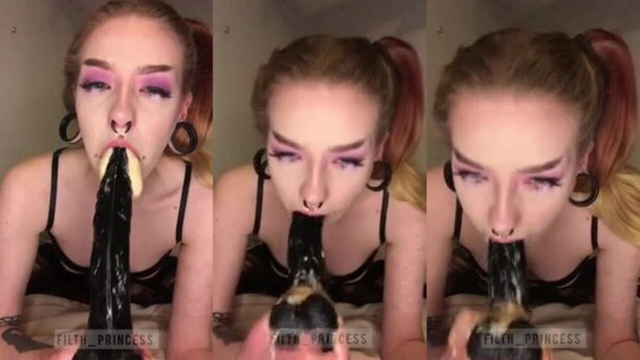 Watch these filthy princesses get their pussies filled with filth