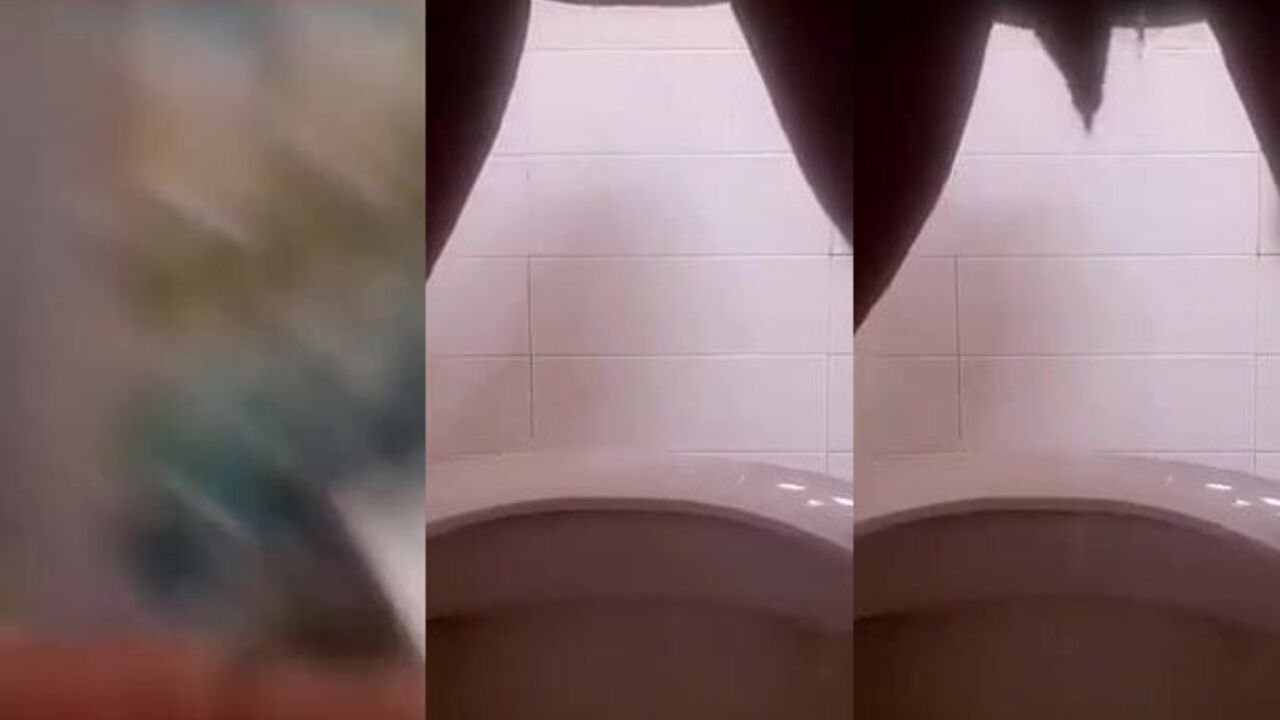 Sexy naked girl gets her big ass and pussy pounded while peeing