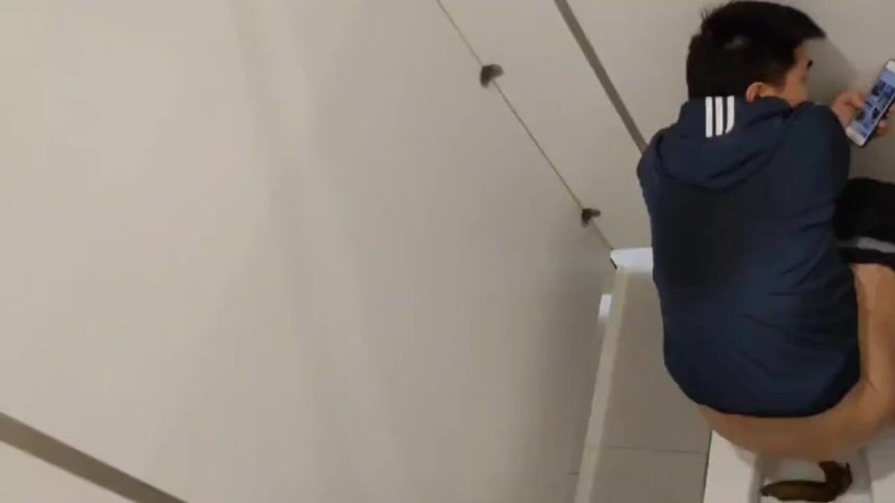 Watch as this guy gets down and dirty with his scat fetish in this voyeuristic video