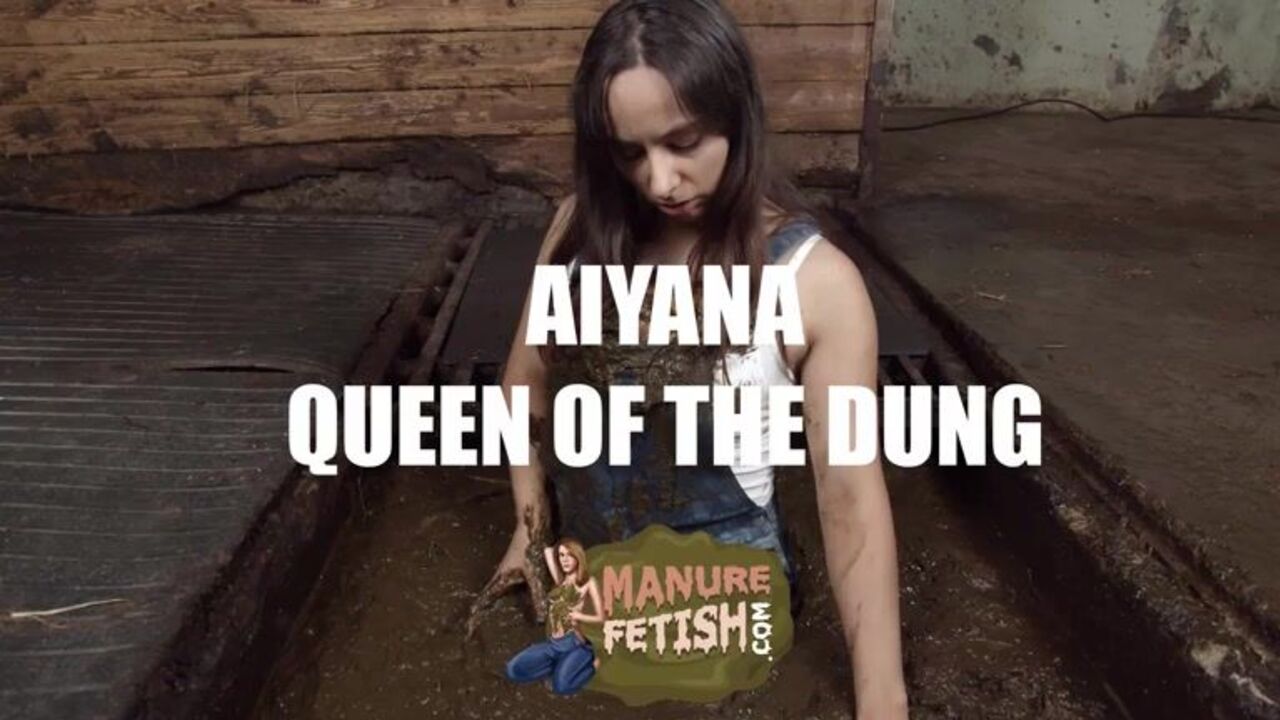 Aiyana, the filthy queen, dominates her scat slave with her manure fetish
