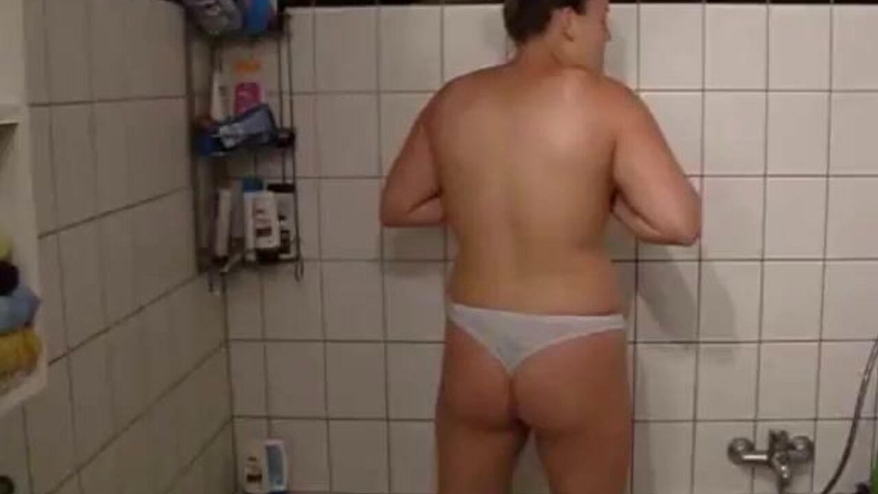 Watch this chubby bitch smeared with pee and scat on camera