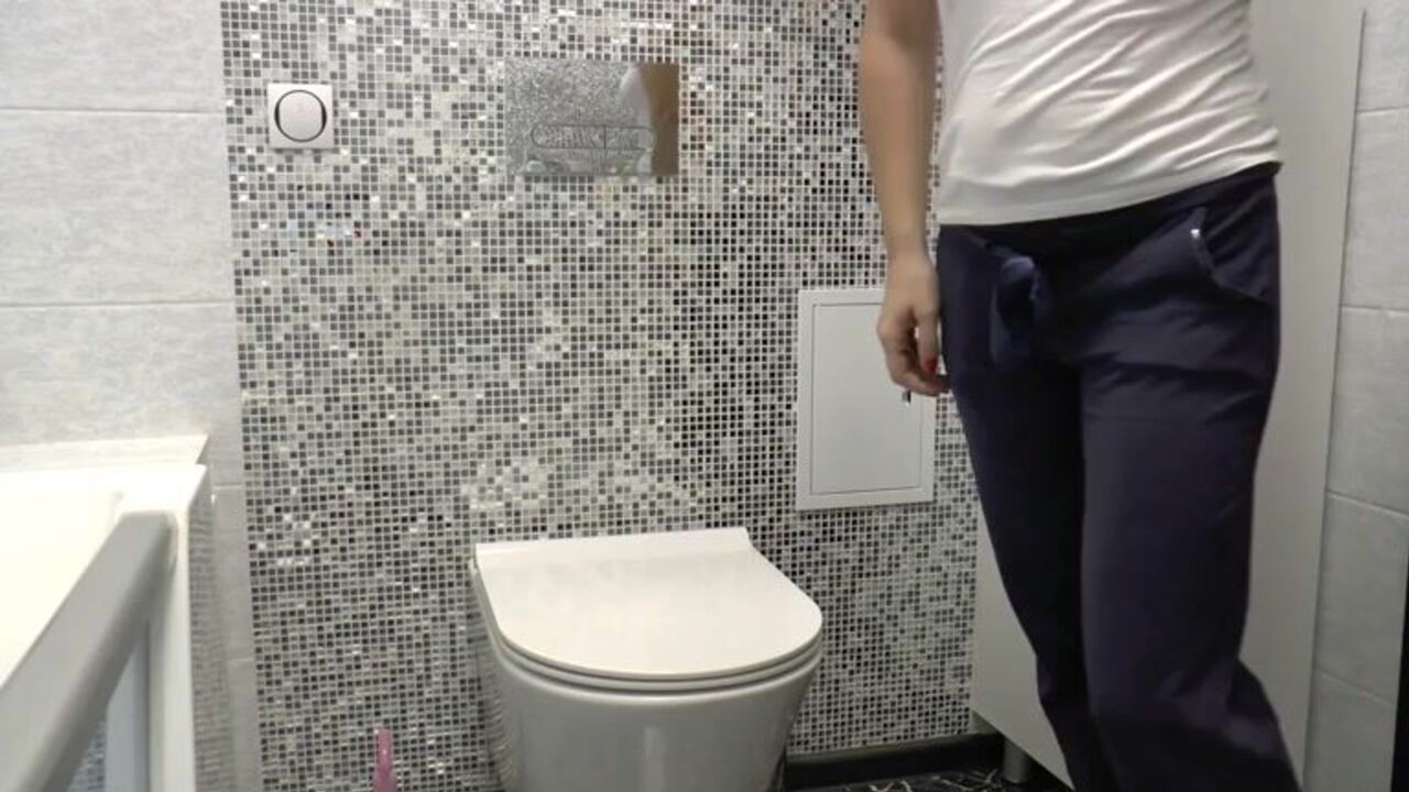 Watch these horny girls get their scat virginity drilled in the toilet