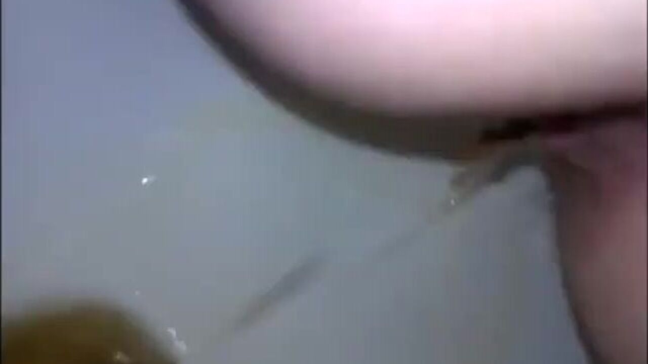 Blonde milf gets public piss & ass play with scat play and eating