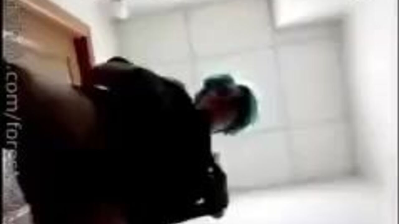 Watch this crazy slut go wild as she licks multiple public toilets in a night of scat and scat sex