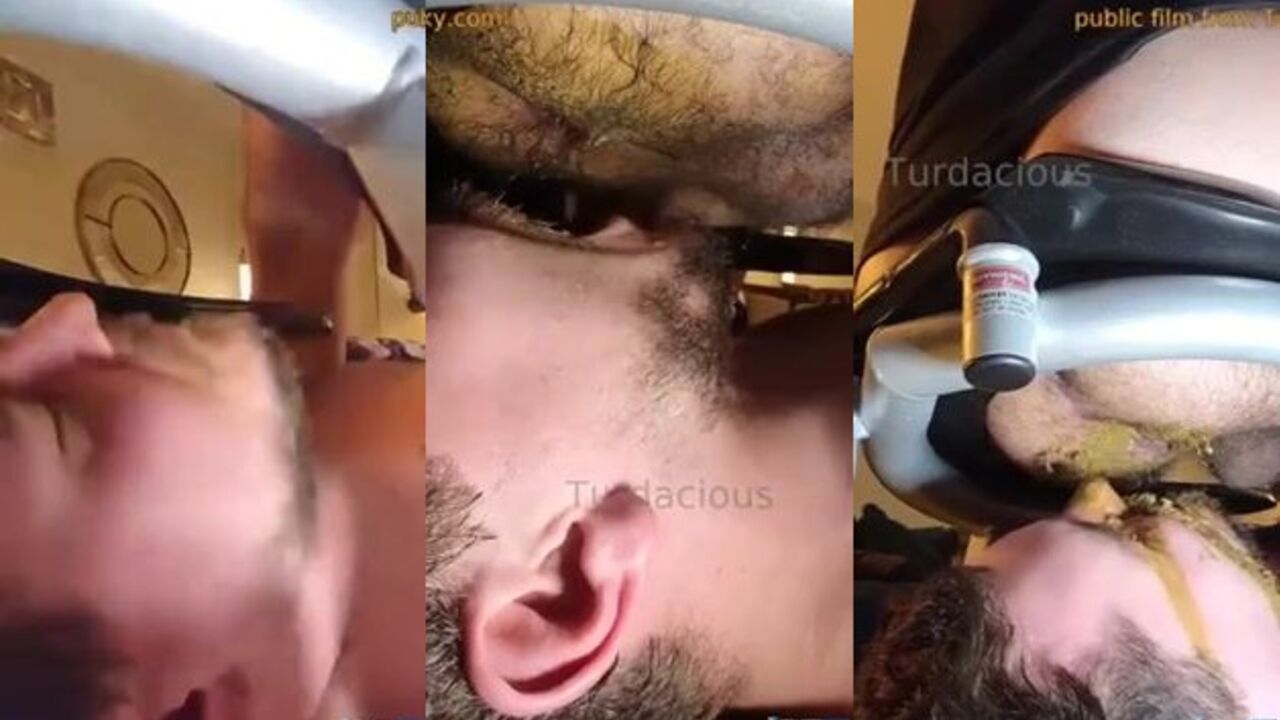 Watch this worthless faggot get made to be a worthless toilet for some filthy scat action