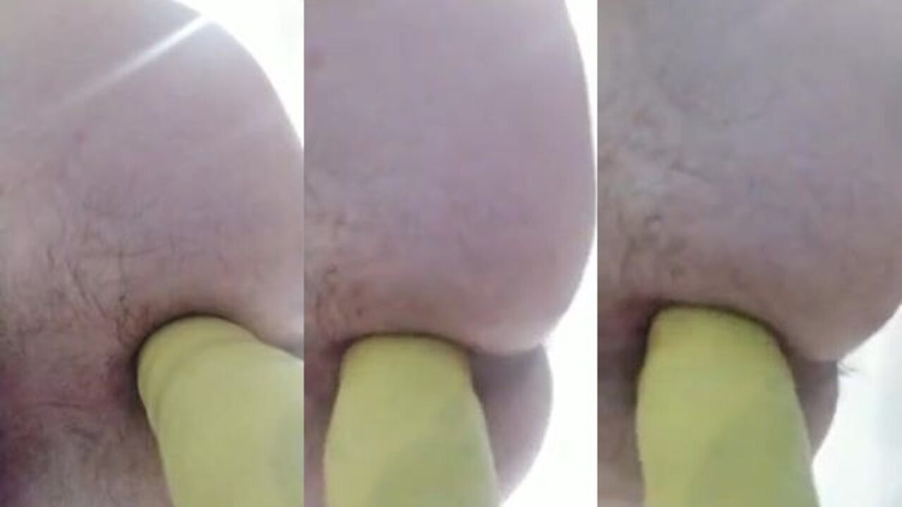 Scatray's anal dildo is a hot tool for getting off!