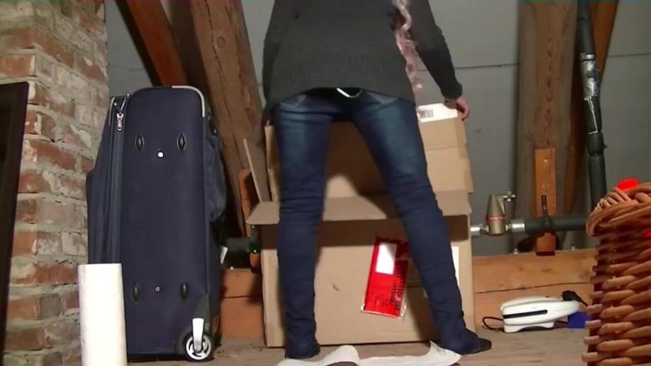 Watch this kinky pornstar scat while she plays with her tits and ass