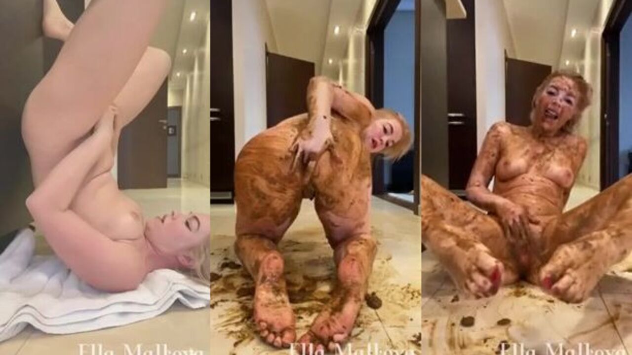 Watch this slutty t girl get her pussy and ass pounded hard in this scat porn video