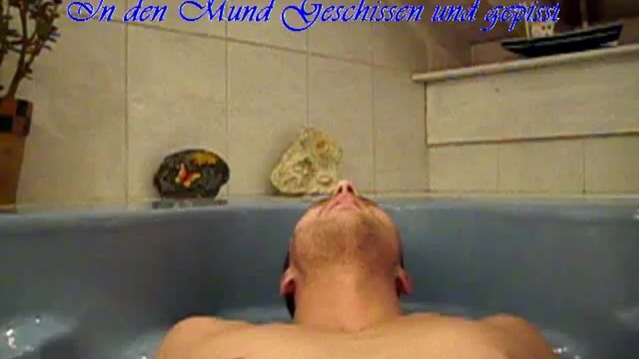 Watch this scat porn video of a filthy slave getting her poo and pussy stuffed