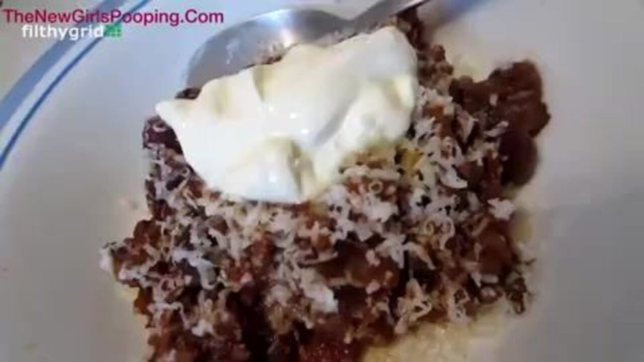 Watch this kinky brunette girl get her pussy and ass pumped full of cum