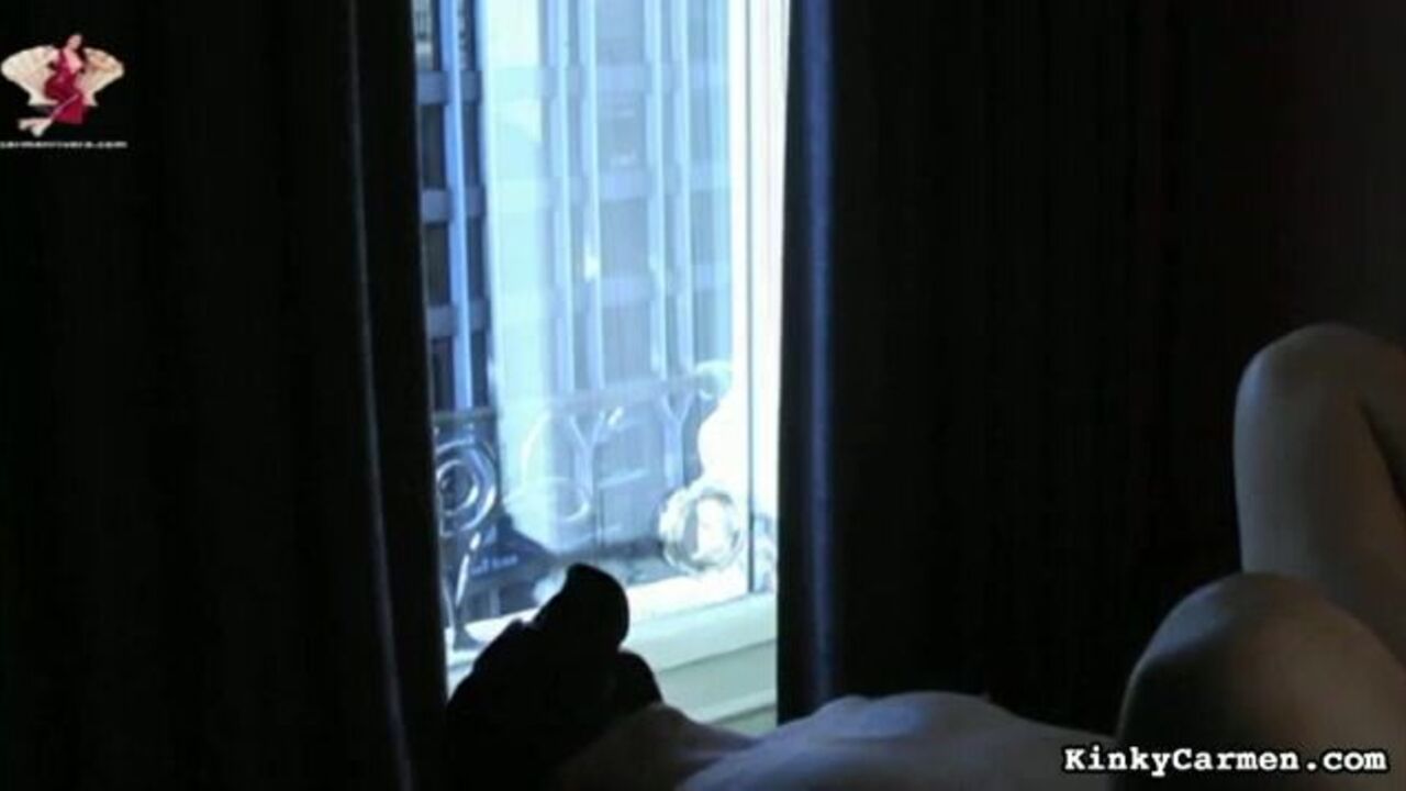 Watch this kinky slut get punished with a piss shower in her scat!