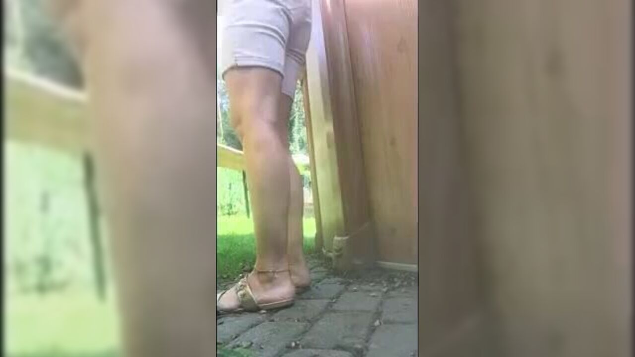 German MILF gets her massive scat stuffed with poo