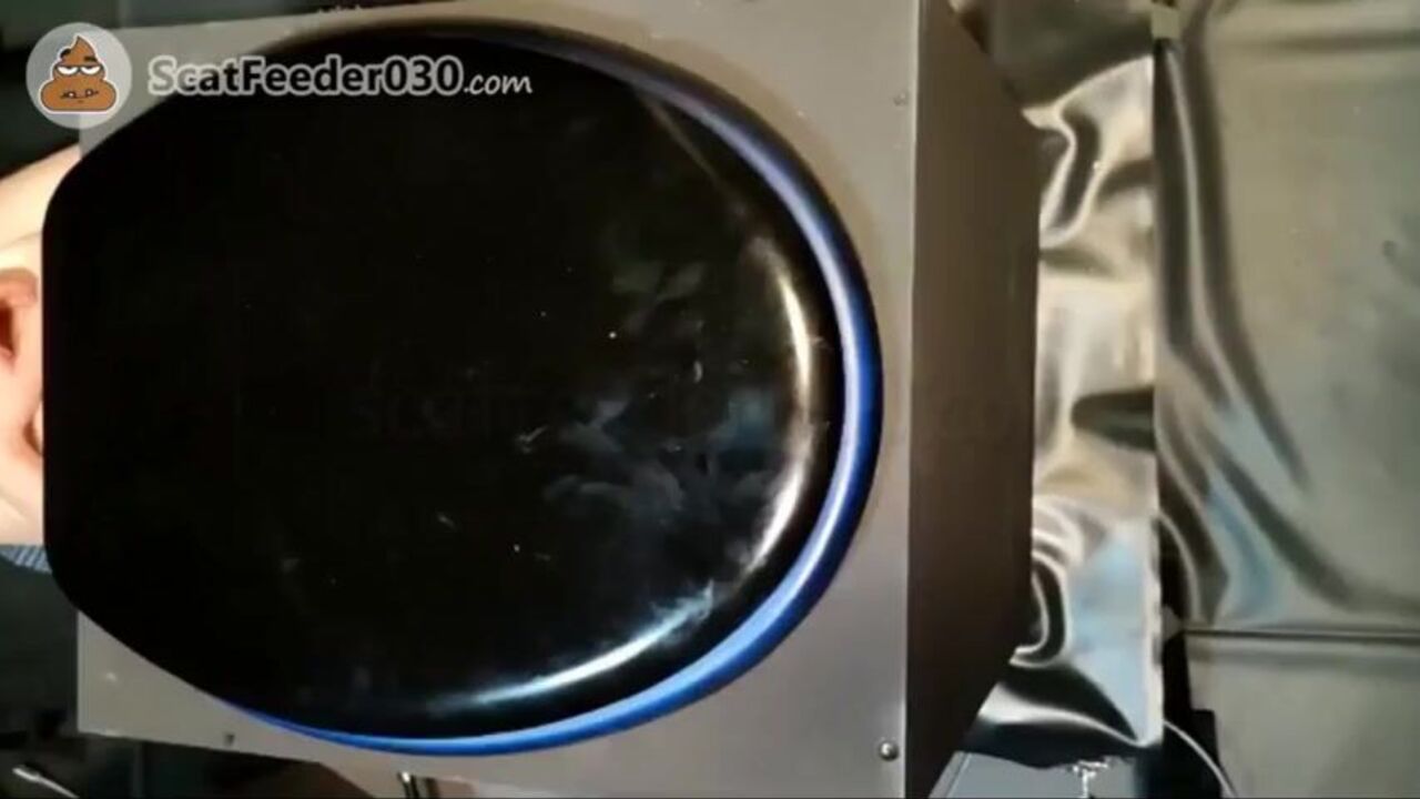 Watch how this dude gets down with his scat in the toilet box