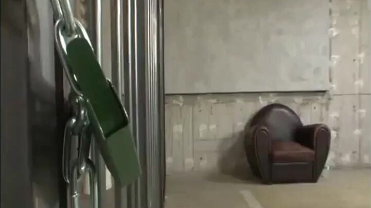 Watch as cruel master feeds his slave's scat and cock while she's being tortured