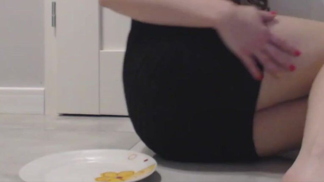 Get up close and personal with this filthy video of a scat slave getting pumped full of cum