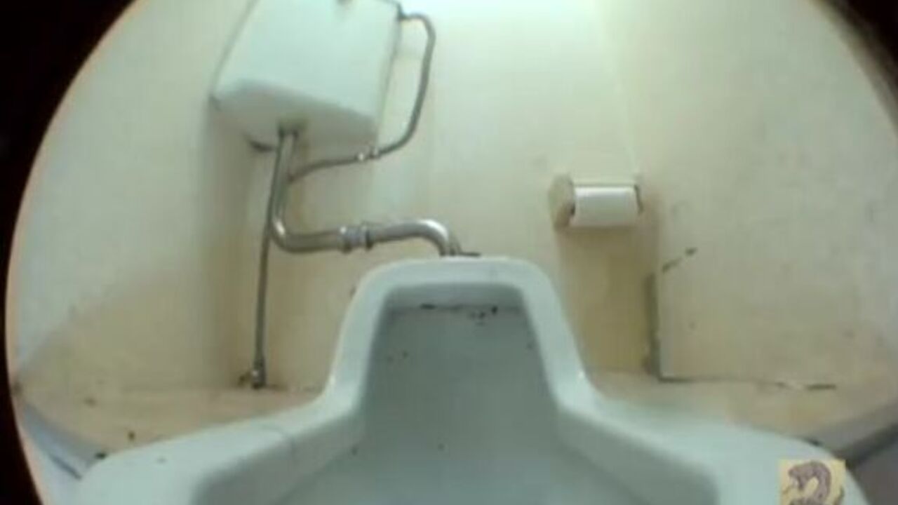 Watch this Japanese teen get off on being a toilet cam slut