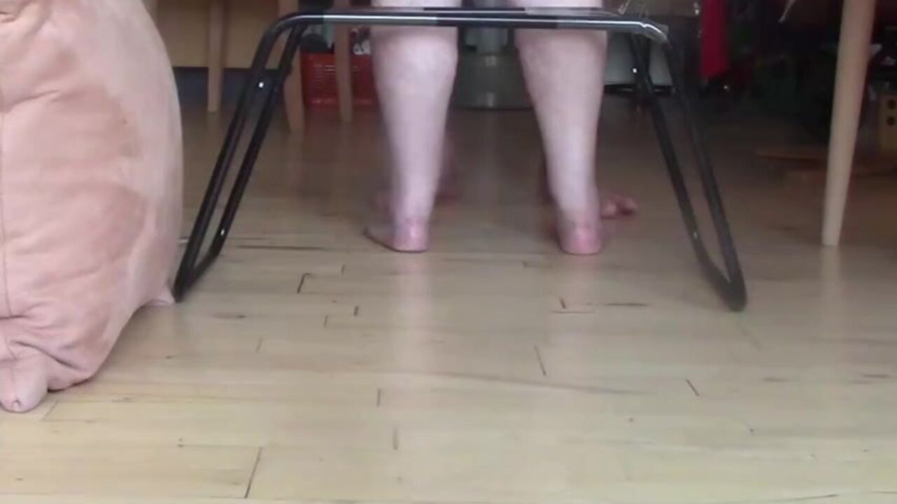 Watch this toilet slave get twice the pleasure with her ass and scat