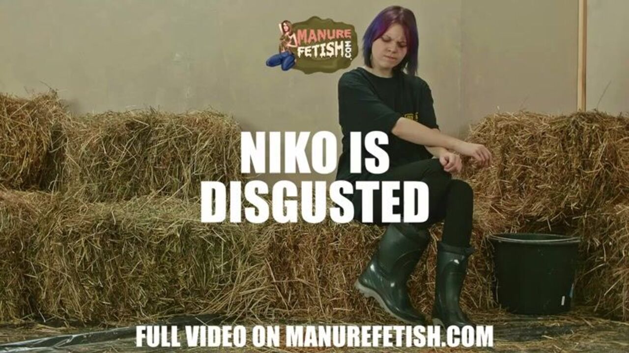 ManureFetish's Niko gets off in filthy stallion's semen