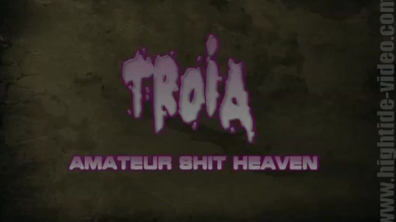 Amateur slut goes wild with scat in heaven