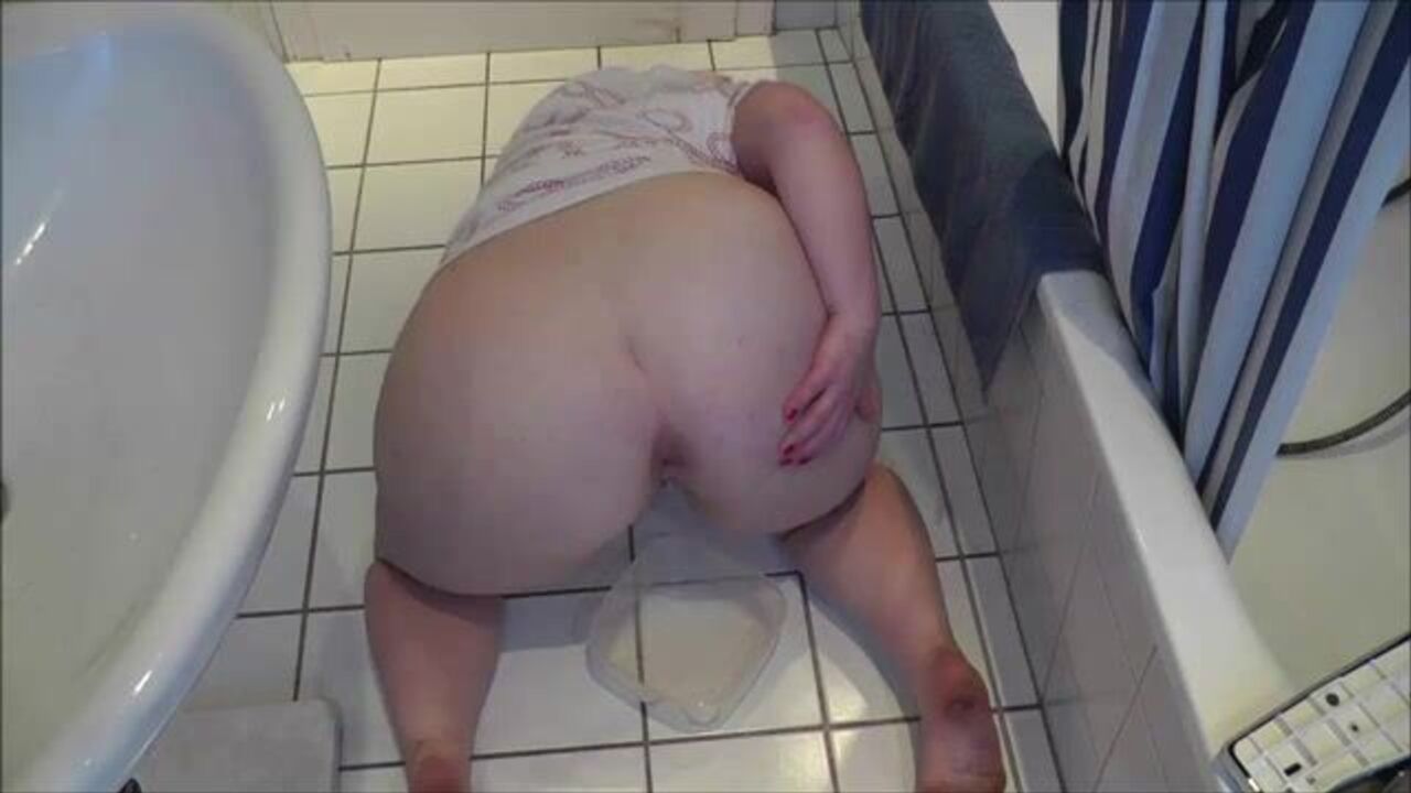 Kaka, the big, scat-loving girl, gets her filthy mouth stuffed with cock