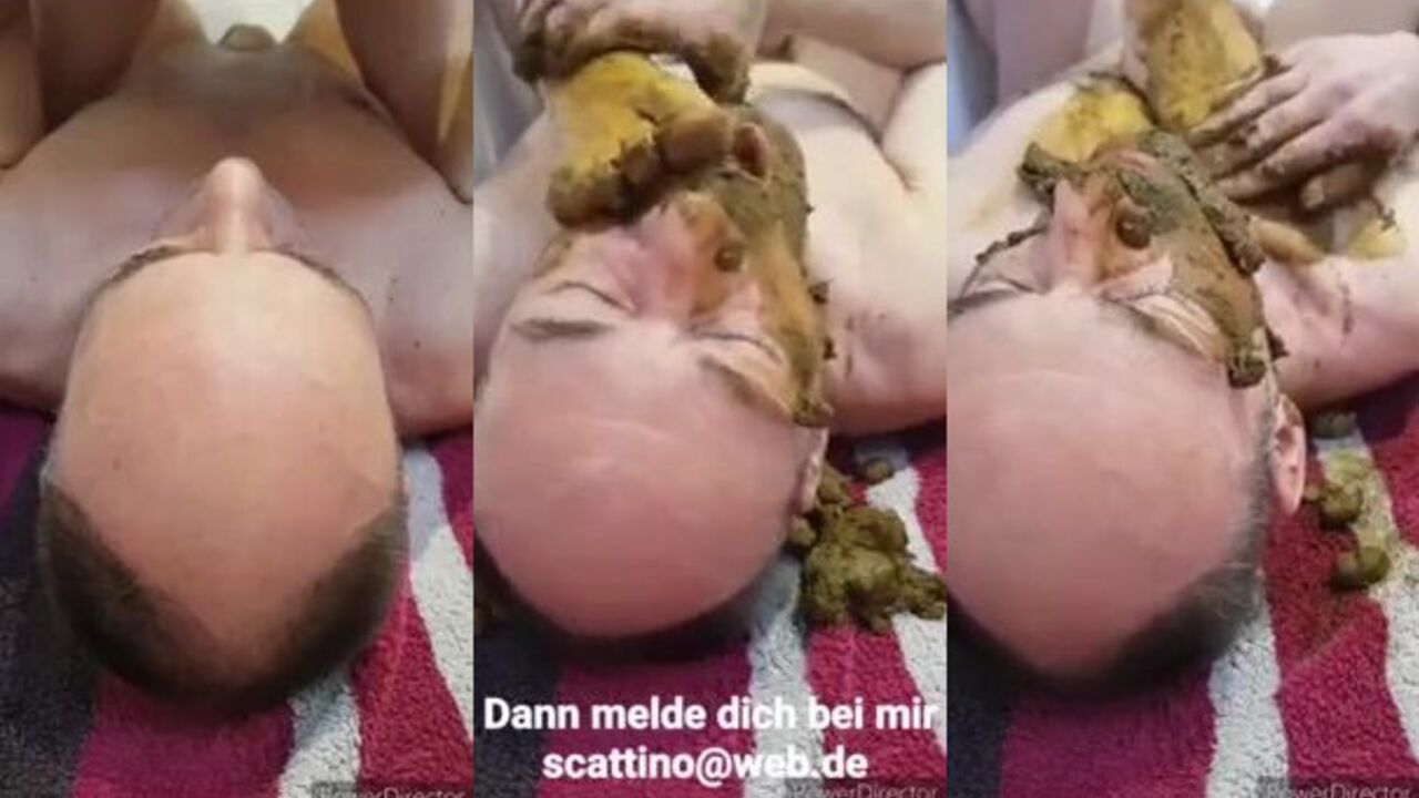 Kavier's hot lecken action with juicy fsse and scat eating