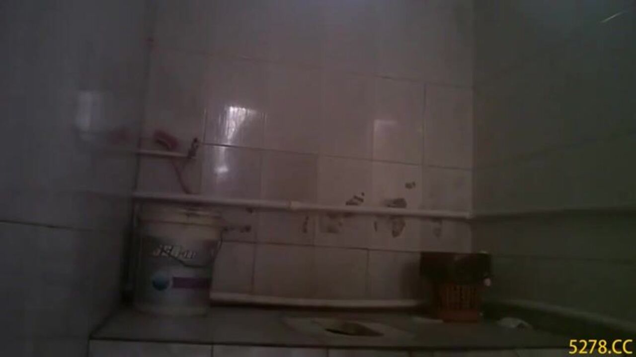 Watch this hot and horny scat girl get down and dirty in a public toilet