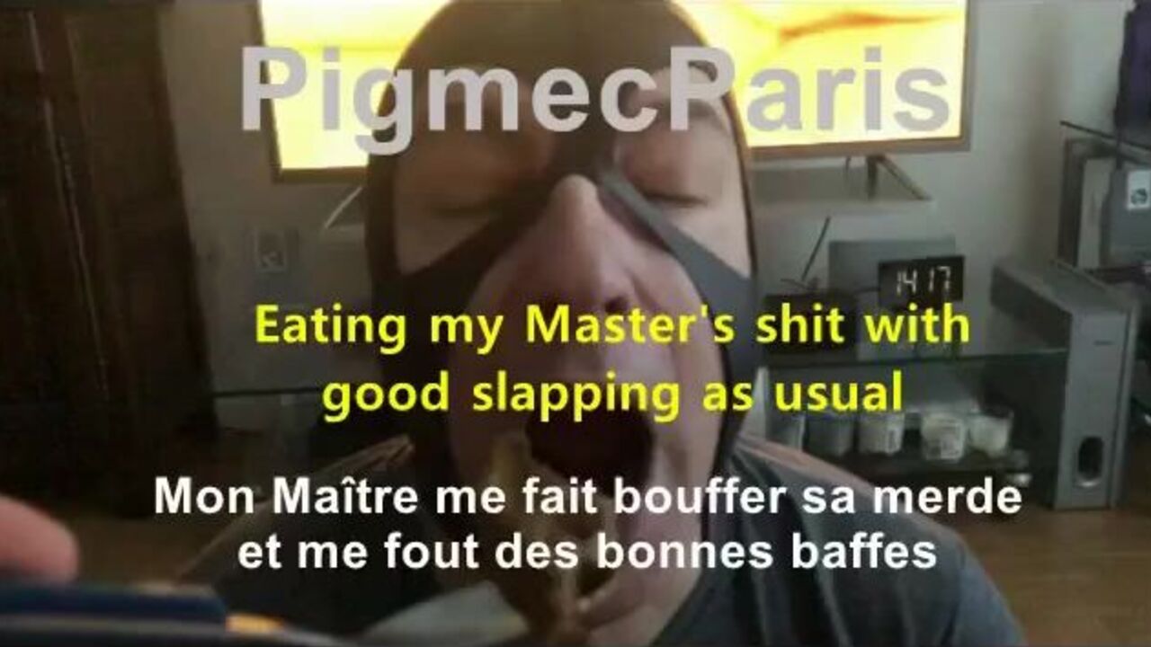 Watch these slaps as they destroy this hungry scat with their mouths